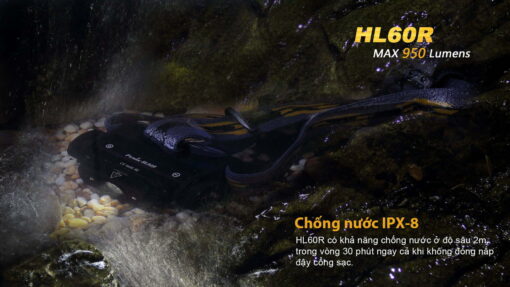 n Pin Đeo Đầu Fenix HL60R 11