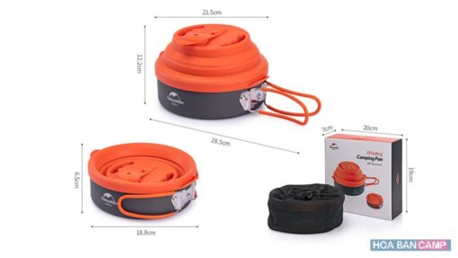 Chảo Cắm Trại Huýt Sáo NatureHike NH19CJ006 8