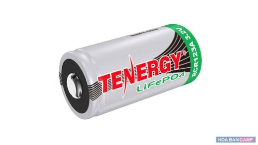 Pin sạc Tenergy RCR123A LiFePO4 400 mAh