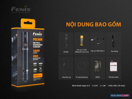 n Pin Fenix PD36R 1600 Lumens 16 1