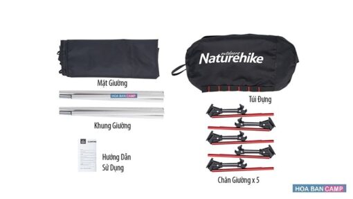 Giường Gấp Siêu Nhẹ NatureHike NH20JJ001