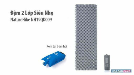 Đệm 2 Lớp Siêu Nhẹ NatureHike NH19QD009