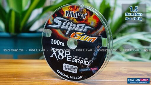 Dây Dù WildPro Super Gun X8 100m - PE