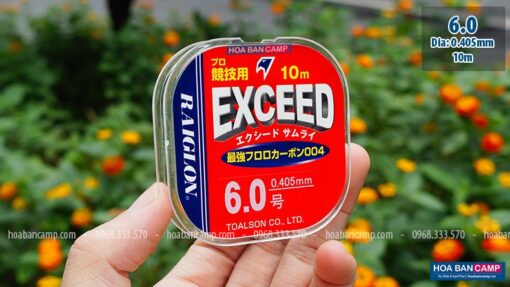 Dây Leader Raiglon Exceed Fluorocarbon 10m