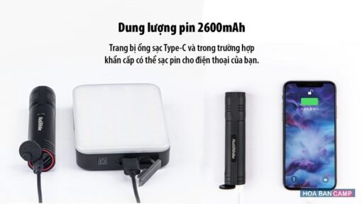 Đèn Pin Cắm Trại Đa Năng NatureHike NH20ZM007