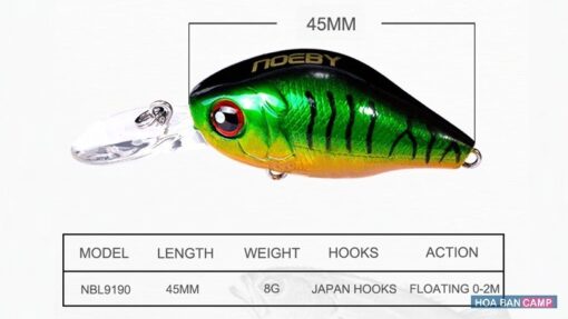 Mồi Lure NOEBY NBL 9190 8G