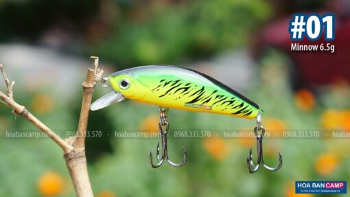 Mồi Lure Minnow 6.5g