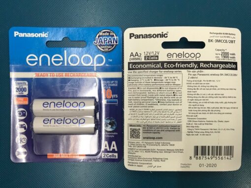 Pin Sac Eneloop Panasonic AA Nội Địa 1900 mAh Trang 2