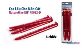 Cọc Lều Cho Nền Cát NatureHike NH17D032-D | 4pcs