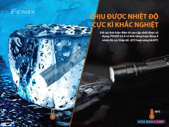 Den Pin Fenix PD40R V2 3000 Lumens 17