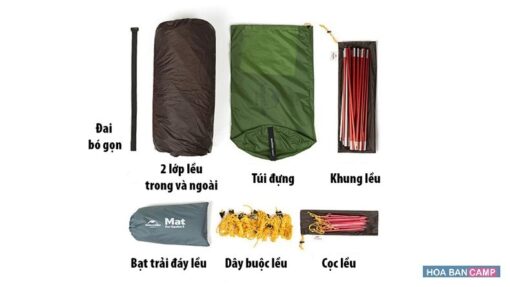 Lều 2 Người NatureHike Opalus NH19L001-B