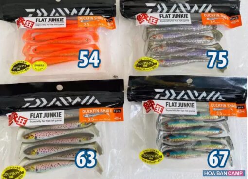 Moi mem Daiwa Flat Junkie Duckfin Shad R 2 1