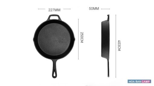 Chảo Gang Cast Iron NatureHike NH20CJ018