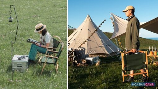 Ghế Gỗ Glamping Gấp Gọn NatureHike NH20JJ007