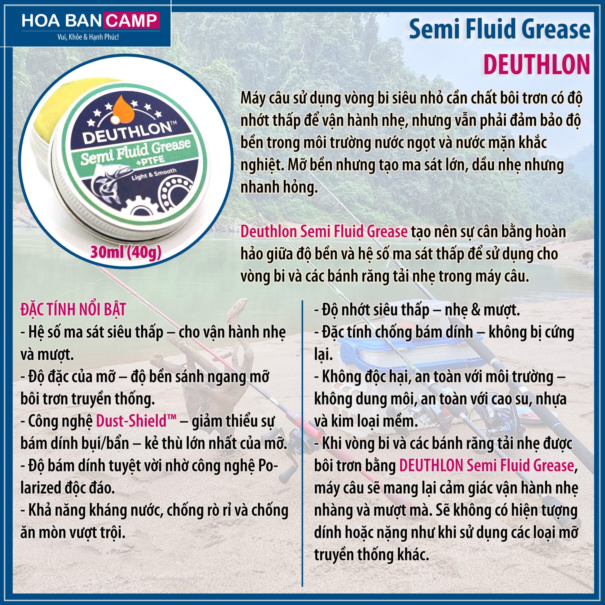 Deuthlon Semi Fluid Grease