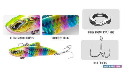 Mồi Lure NOEBY 1903 VIB | 7cm - 20g