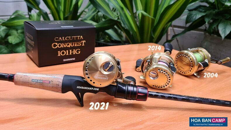 Máy Câu Ngang Shimano Calcutta Conquest 2021