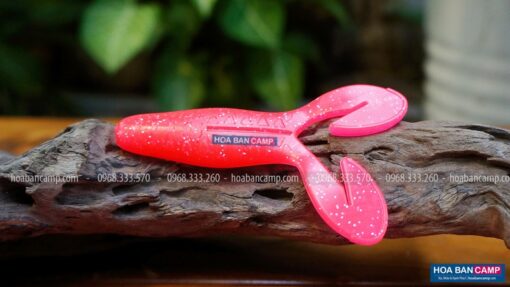 Mồi Mềm Ribbit Thái Lan Kèm Lưỡi 10cm - 12.5g