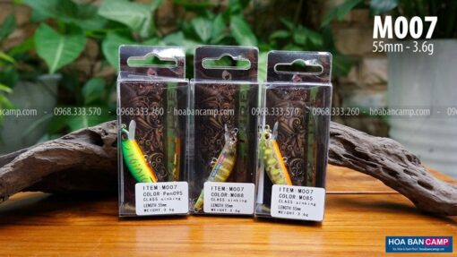 Mồi Lure Minnow FL M007 Sinking | 55mm - 3.6g