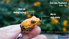 Mồi Lure Nhái Hơi Ếch Cốm Thailand | 4cm - 8g