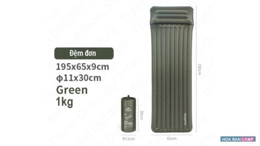 Đệm Hơi TPU Kèm Gối NatureHike NH20FCD12