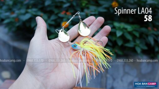 Mồi Lure Spinner Megabarra LA04 | 10.5g