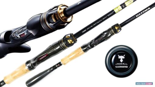 Cần Lure Jackall - Shimano Poison Ultima | Máy Ngang - 5 Khúc