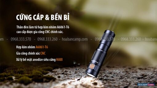 Đèn Pin EDC Móc Khóa Fenix E09R