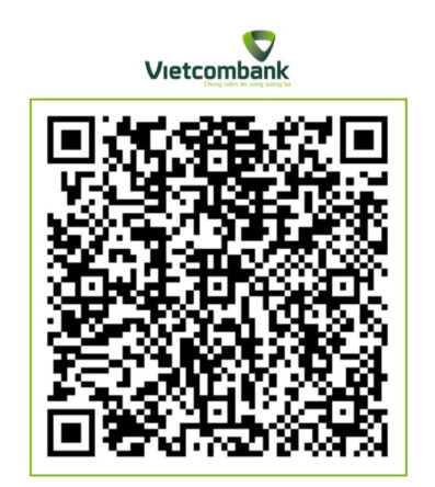 HOA BAN CAMP VCB QR CODE