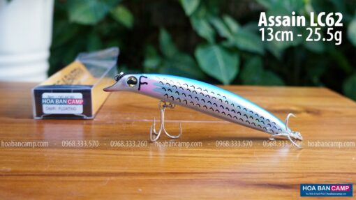 Mồi Lure Minnow Megabarra Assain LC62 | 13cm 25.5g