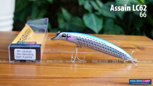 Mồi Lure Minnow Megabarra Assain LC62 | 13cm 25.5g