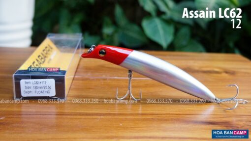 Mồi Lure Minnow Megabarra Assain LC62 | 13cm 25.5g