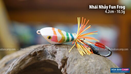 Mồi Lure Nhái Nhảy Fun Frog | 4.2cm - 10.5g