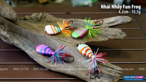 Mồi Lure Nhái Nhảy Fun Frog | 4.2cm - 10.5g