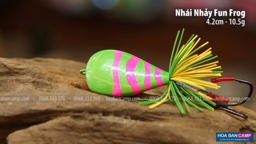 Mồi Lure Nhái Nhảy Fun Frog | 4.2cm - 10.5g