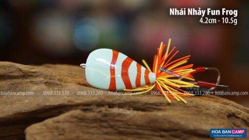 Mồi Lure Nhái Nhảy Fun Frog | 4.2cm - 10.5g