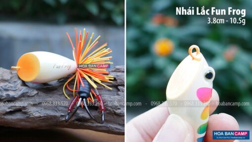 Nhái Lắc Fun Frog | 3.8cm - 10.5g