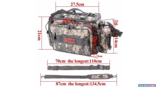 Túi Đựng Đồ Câu NOEBY Legend Boat Bag