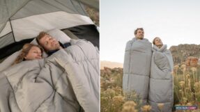 Túi Ngủ Đôi Cotton Kèm Gối NatureHike NH21MSD05 | 5-15°C