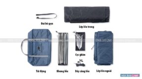 Leu 3 4 nguoi NatureHike P-Series Plus NH21ZP015