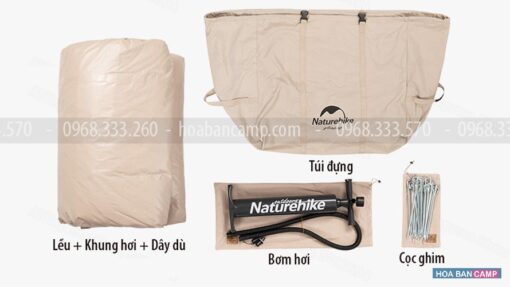 Leu gia dinh Glamping Air-Pole 120 NatureHike NH20ZP010