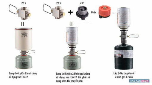 Dau chiet gas CampingMoon Z15