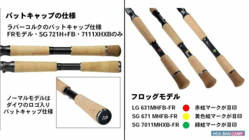 Can Lure Daiwa 20 BLACKLABEL SG 2 Khuc