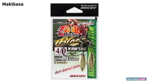 Luoi Worm Hook Decoy MakiSasu Blade 2 pcs