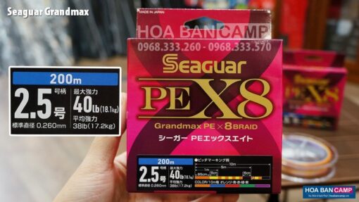 Day du Seaguar Grandmax PE X8 5 mau