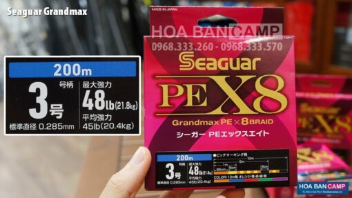 Day du Seaguar Grandmax PE X8 5 mau