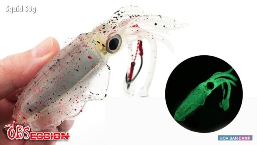 Moi mem OBS Squid - muc da quang 60g-15cm