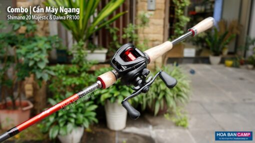 Combo Ngang Shimano 20 Majestic Daiwa PR100