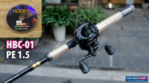 Combo | Cần Máy Ngang Daiwa Sweepfire & Noeby K7