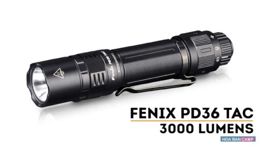 Den Pin Fenix PD36 Tactical - 3000 Lumens